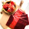 Traditionele Perzische zelfgemaakte granaatappelzure fruitrol – Lavashak, 800 g