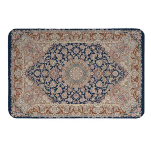 Binnenmat Perzisch-geïnspireerd – Tuin Navy Blauw