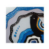 Decoratieve houten wand-sleutelhanger met ontwerp Cheshm Nazar EH22