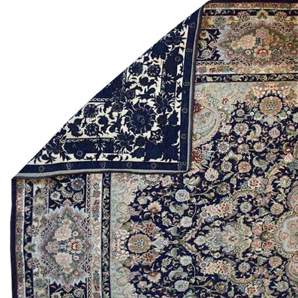 Grote Boho Perzische stijl vloermat binnenshuis Nafis