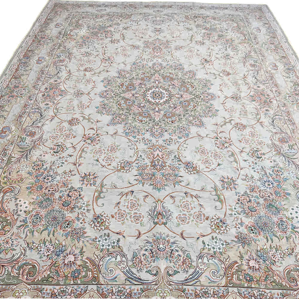 Grote Boho Perzische stijl vloermat binnenshuis Rose