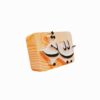 Perzische rubberstempel Model B Mesleh Baba