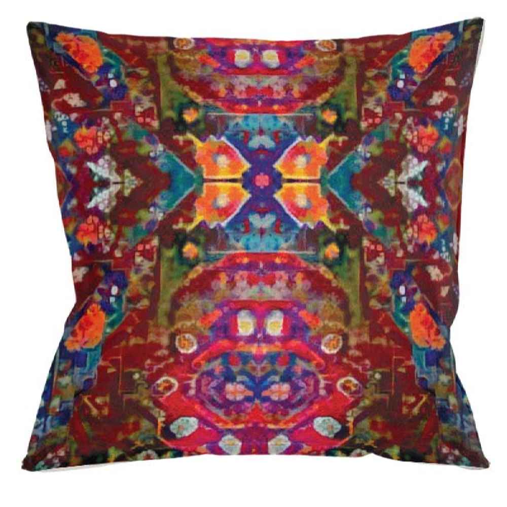 Etnische Velvet Kussenhoezen – Ariana Ontwerp (Set van 2)