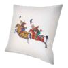 Perzische fluwelen kussensloop – Qajar ontwerp (set van 2)