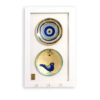 Decoratieve wand-sleutelhouder met ontwerp Cheshm Nazar 02