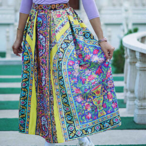 Perzische Damesrok – Model Golestan Geel