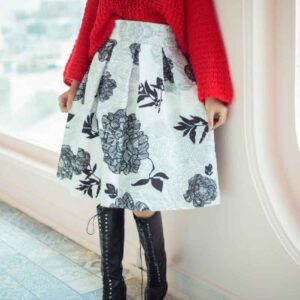 Perzische Damesrok – Model Peony Geel