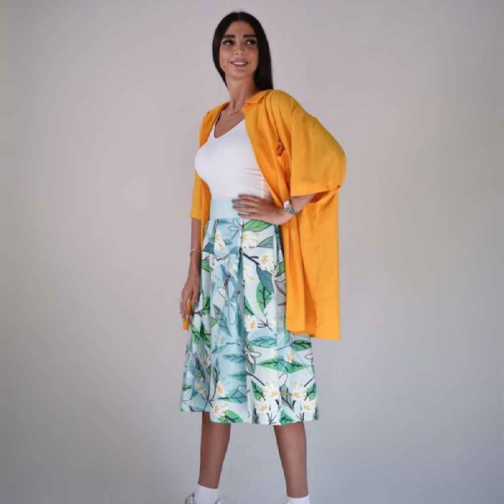 Perzische Damesrok – Model Sanjaghak Wit