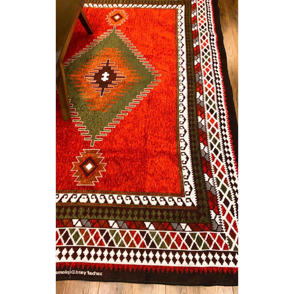 Grote Boho Perzische stijl vloermat binnenshuis Ashayerz