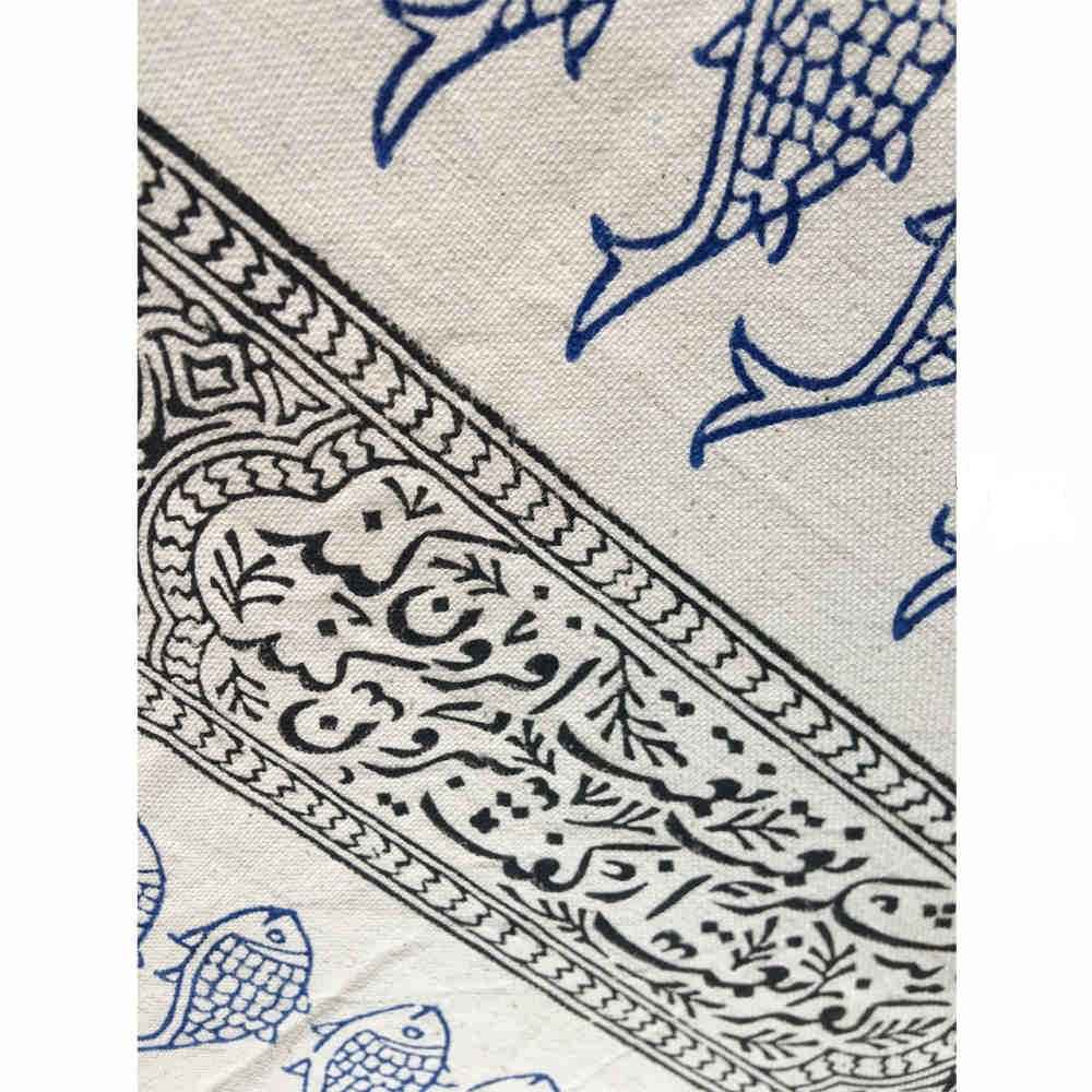 Rode Stoffen Placemats – Model Mahi (Set van 2)