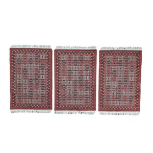 Set van 3 Polyester Placemats – Tapijtstijl Model Arg