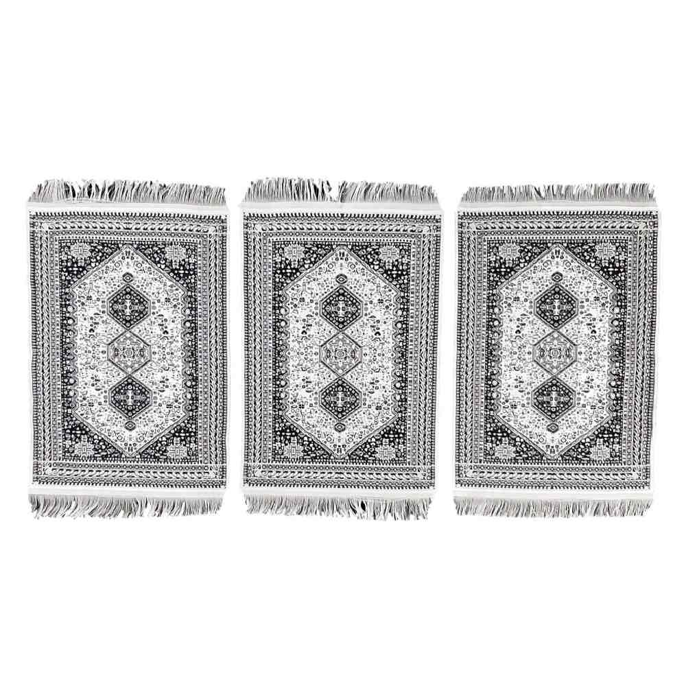 Set van 3 Polyester Placemats – Tapijtstijl Model Nafis