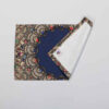 Set van 4 Blauwe Stoffen Placemats – Model Gohar Bloemen
