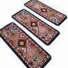 Set van 5 Antislip Deurmatten Zarin – Perzisch Rood