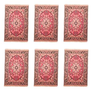 Polyester Placemats Tapijtstijl – Model Laleh (Set van 6)