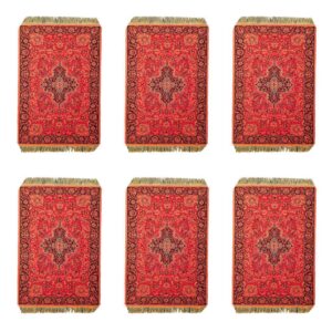 Polyester Placemats Tapijtstijl – Model Rana (Set van 6)