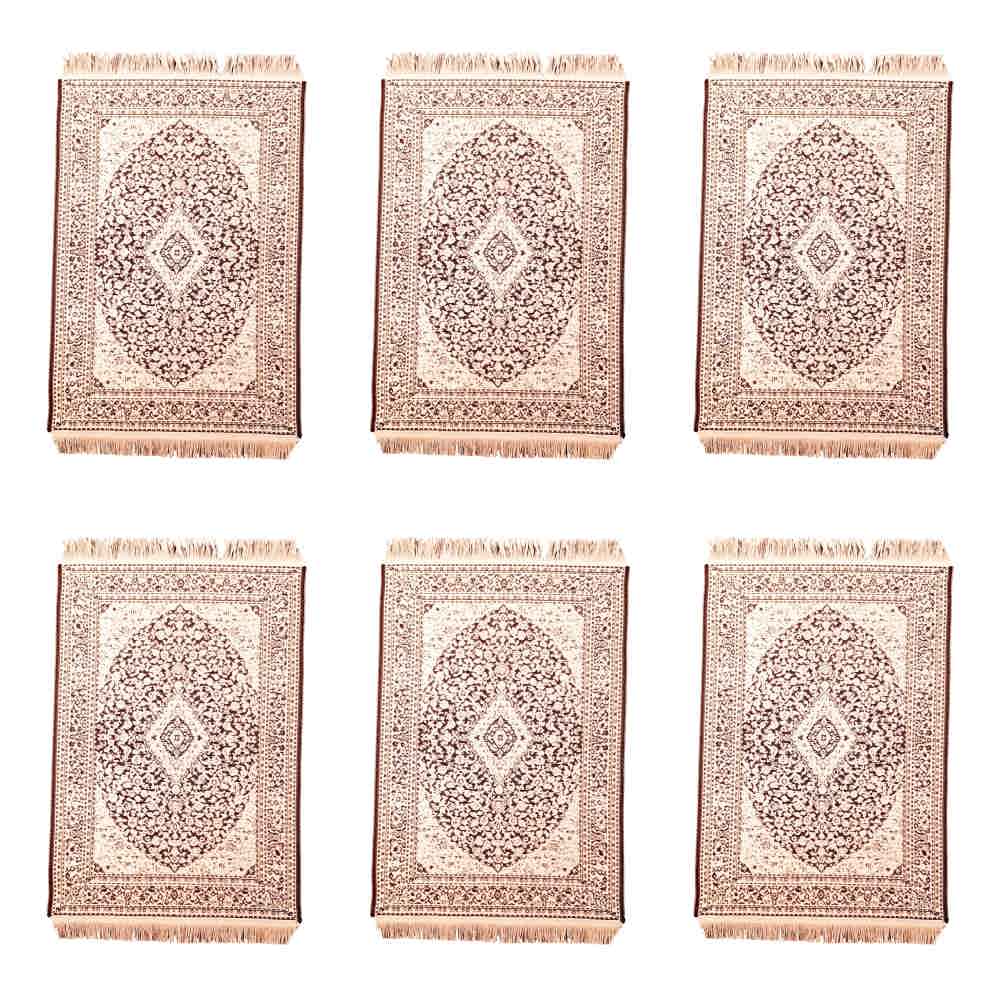 Polyester Placemats Tapijtstijl – Model Sarv (Set van 6)