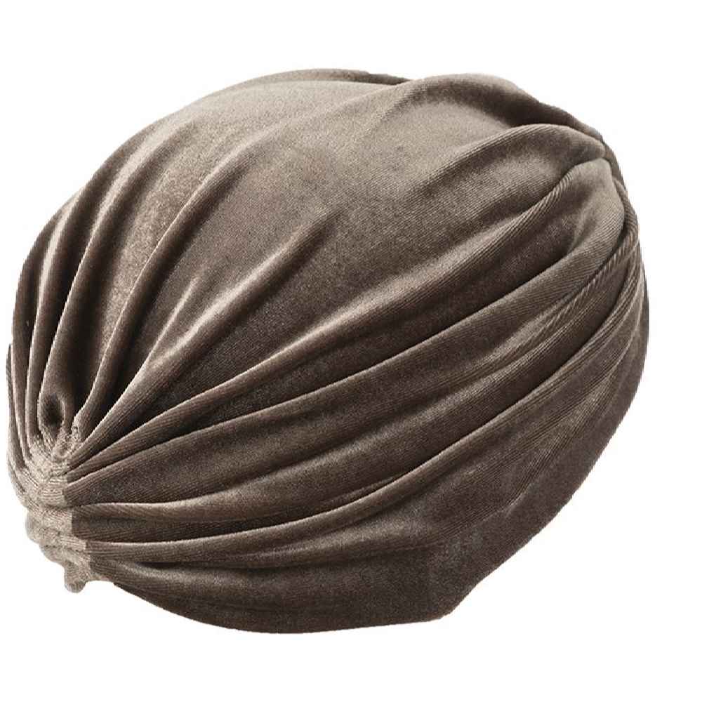 Fluwelen hoofddoek tulband Model GM1007