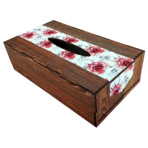 Rustieke Houten Tissuebox Hoes Afsoon – Perzische Decoratie