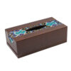 Rustieke Houten Tissuebox Hoes Chavosh – Geometrisch Design