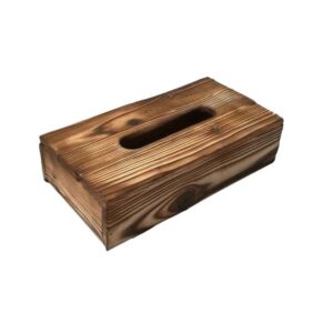 Rustieke Houten Tissuebox Hoes Jangal – Natuurlijke Elegantie