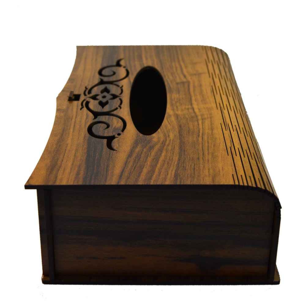 Rustieke Houten Tissuebox Hoes Kiana – Perzische Stijl