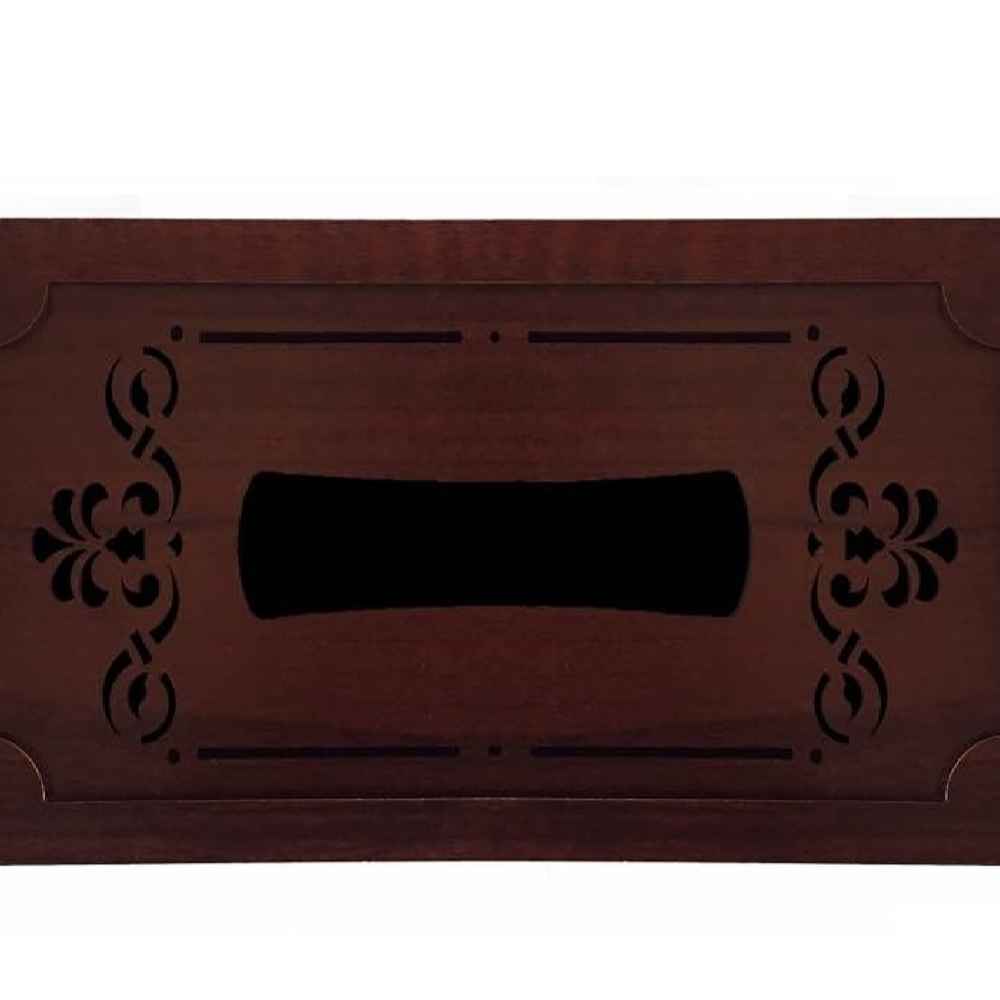 Rustieke Houten Tissuebox Hoes Parto – Natuurlijk Perzisch Design