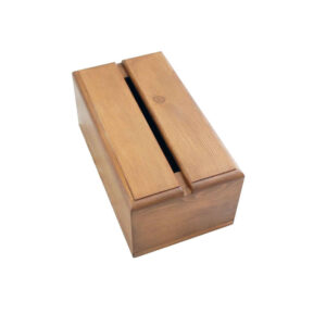Rustieke Houten Tissuebox – Model Yara