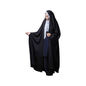 Islamitische Arabische Zwarte Chador Abaya Hijab voor Vrouwen en Bidden – Jelveha