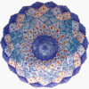 Decoratieve Koperen Kom & Bord Handbeschilderd met Perzisch Minakari Emaille Azar