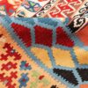 Perzisch Naein Kelim-tapijt, Solmaz, oranje geometrisch