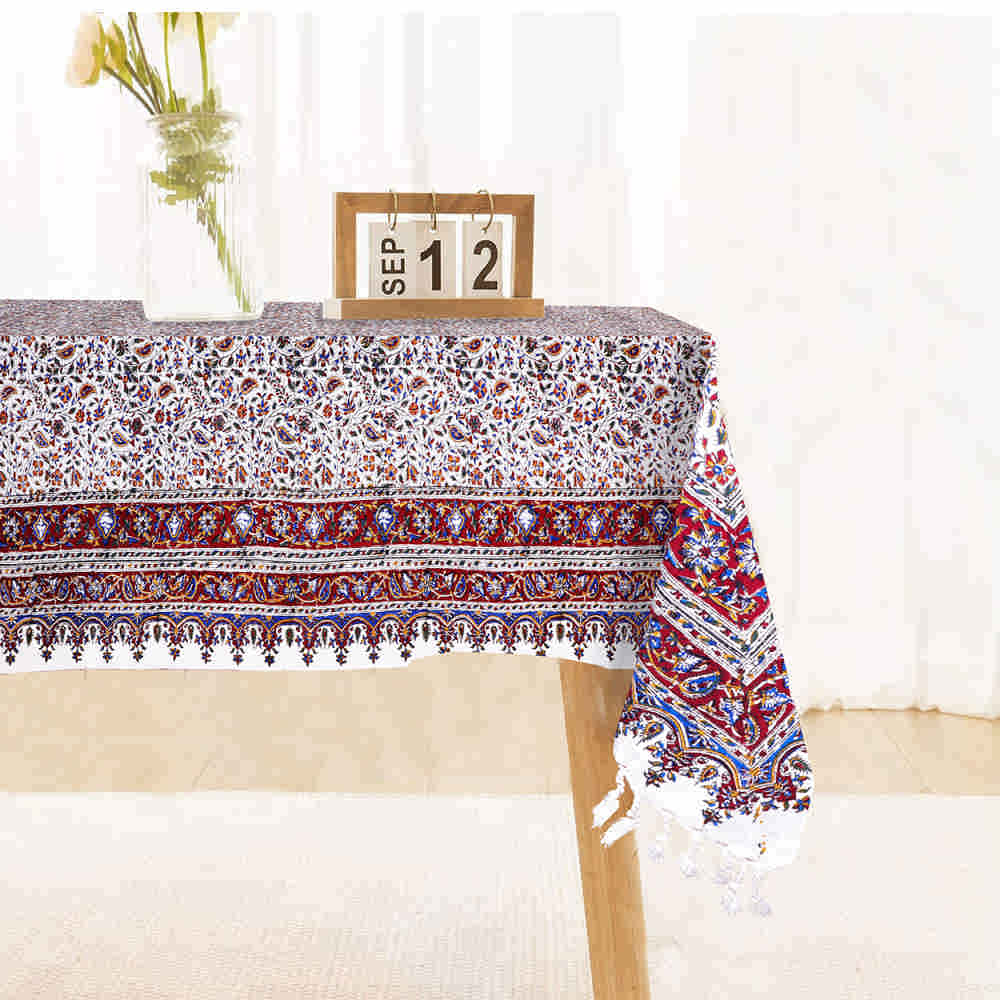 Iraanse Tafelkleed: Isfahans Traditionele Kalamkari Blokdruk Artemis
