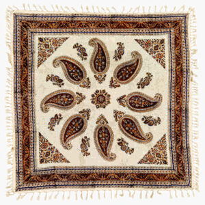 Iraanse Tafelkleed: Isfahans Traditionele Kalamkari Blokdruk Bina