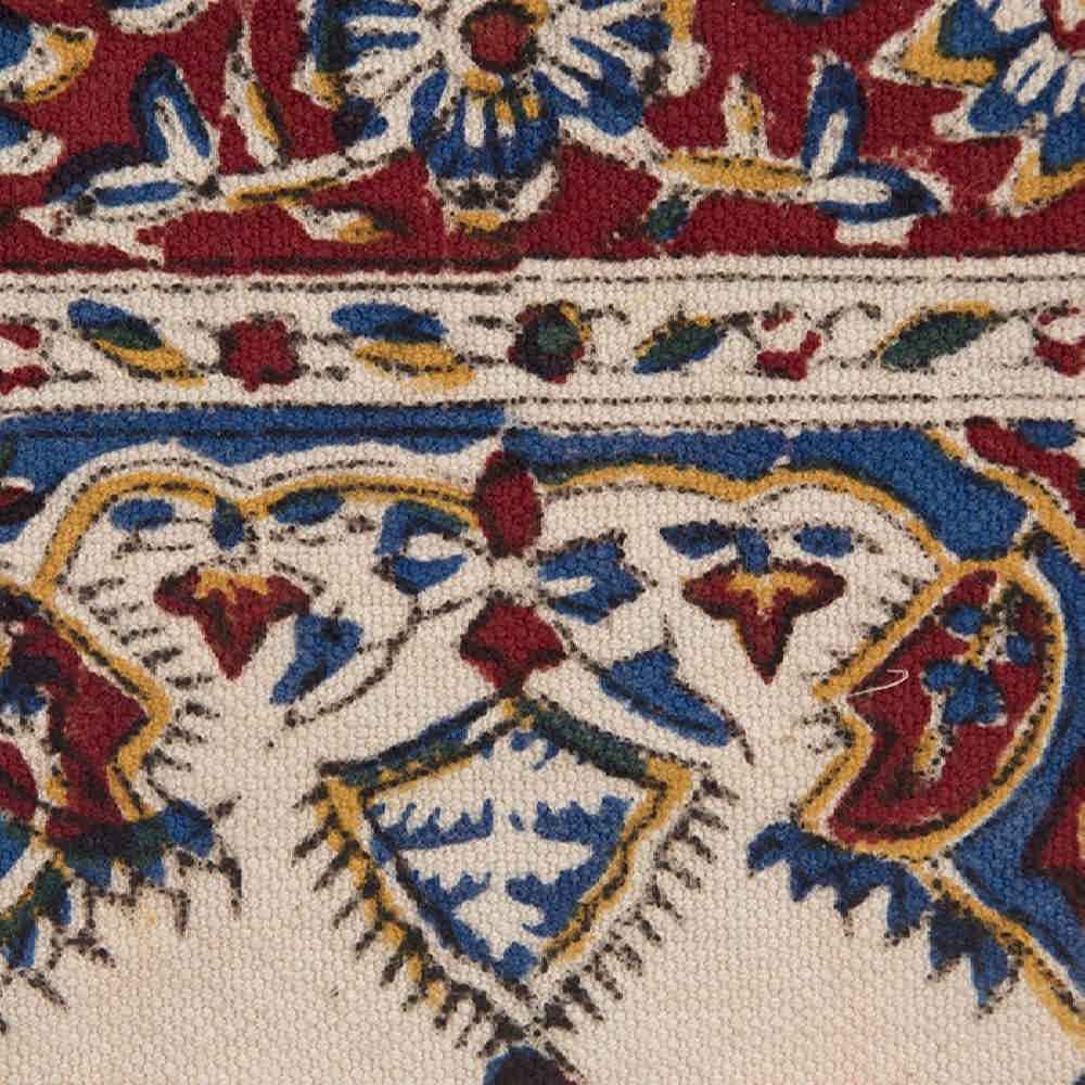 Iraanse Tafelkleed: Isfahans Traditionele Kalamkari Blokdruk Hoora