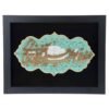 Ingelijst Perzische Marquetry Kalligrafie Hout Inleg Kunst Sher