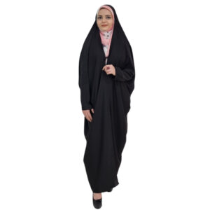 Islamitische Arabische Zwarte Chador Abaya Hijab met Mouwen voor Vrouwen en Bidden – Sahar