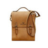 Leren Messenger Schoudertas – Model Barasa (Bruin)