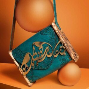 Luxe handgemaakte leren crossbody tas – Bi Hamegan Edition