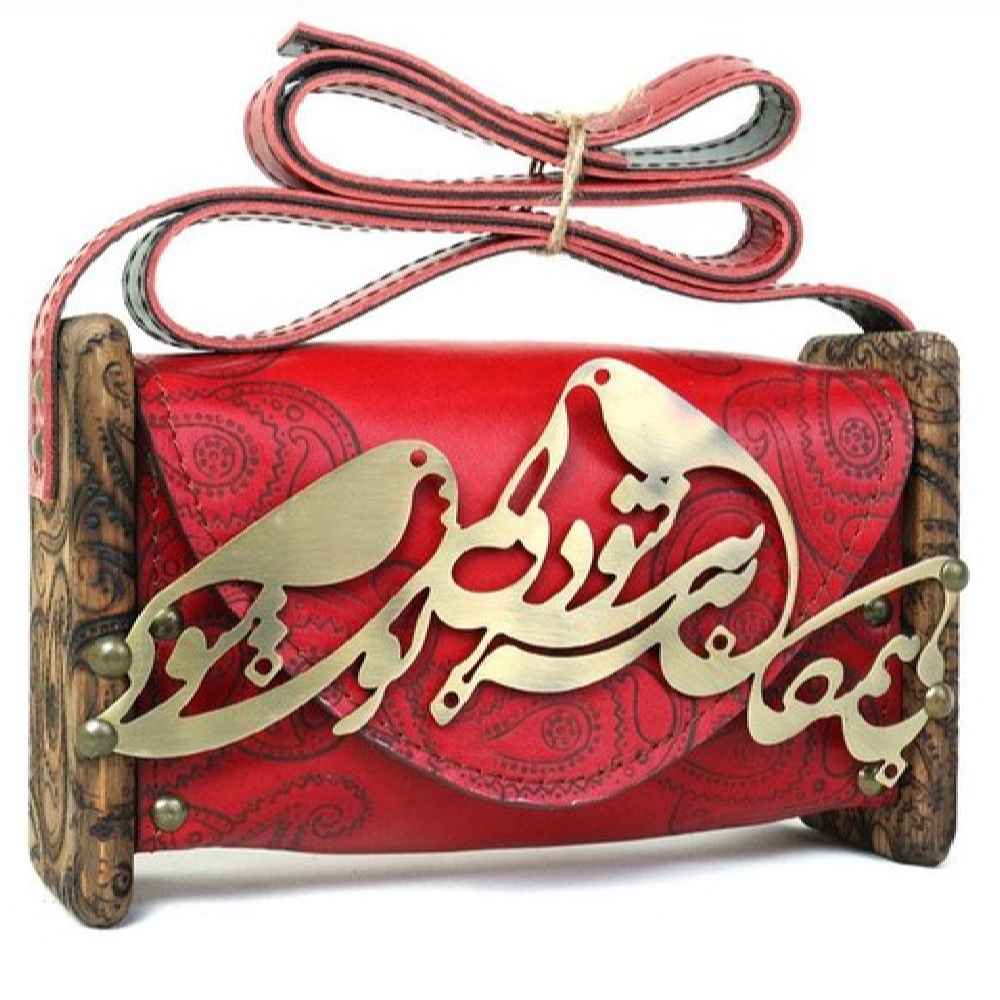 Luxe handgemaakte leren crossbody tas – Bi Hamegan Edition
