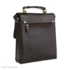 Leren Messenger Schoudertas – Model Croco (Rood)