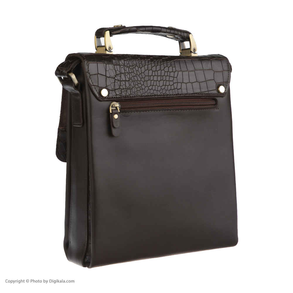 Leren Messenger Schoudertas – Model Croco (Rood)