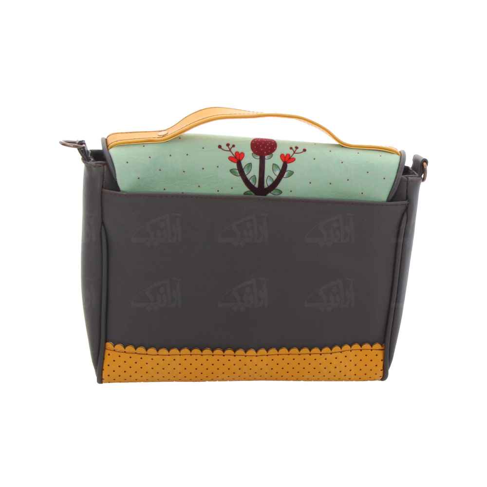 Perzische Leren Crossbody Schoudertas – Laleh, Handgemaakte Elegant