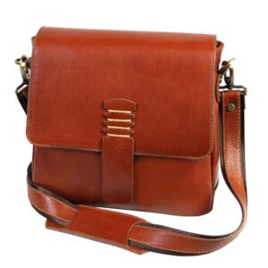 Handgemaakte Leren Crossbody Tas – Nina Editie