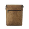 Handgemaakte Leren Crossbody Tas – Perzisch Gedicht Design