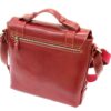 Leren Messenger Schoudertas – Model Rozhe (Rood)