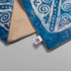 Perzische Fluwelen Tafelloper Parto - Blauw Kunstzinnig