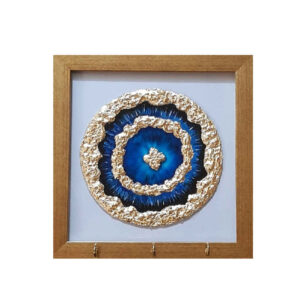Decoratieve muur sleutelhanger met het ontwerp Cheshm Nazar F78