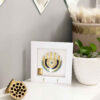 Decoratieve muur sleutelhanger met het ontwerp Cheshm Nazar N24
