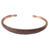 Perzische Koperen Armband – Bloemmotief