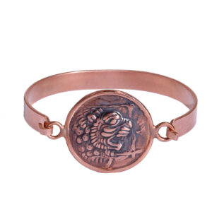 Koperen Armband – Mordad Leeuw Symbool Ontwerp